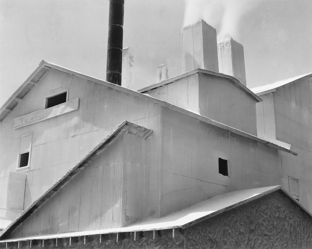 EDWARD WESTON (1886-1958)/COLE WESTON (1919-2003) Plaster Works, Los Angeles.